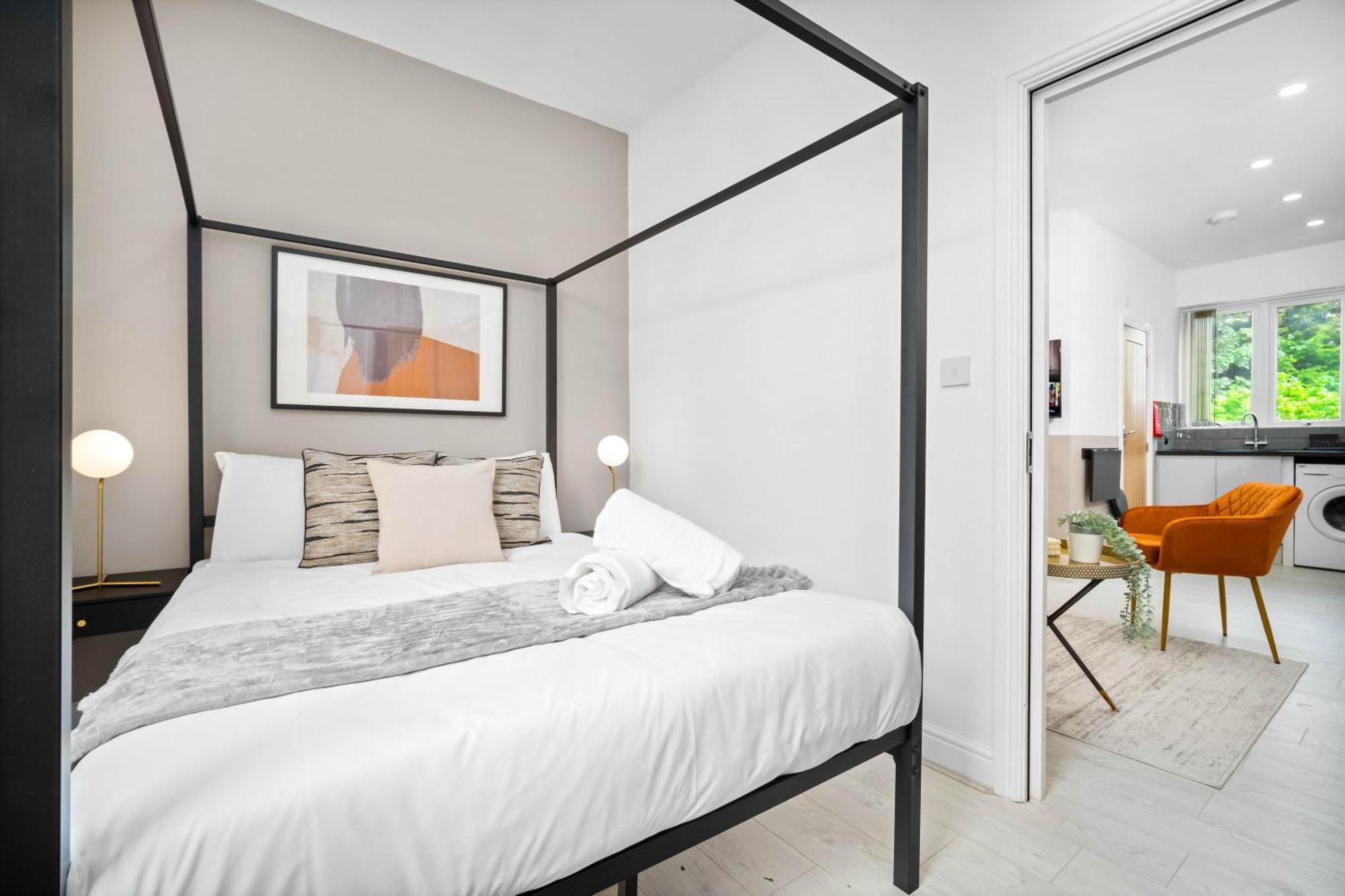 ברמינגהאם Luxury Apartment - Wifi - Smart Tv - Near City Centre - 2Mr חדר תמונה